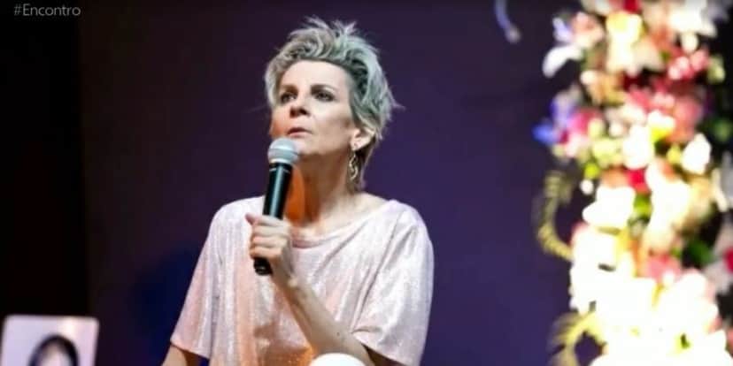 Fátima Bernardes anunciou a morte de Ludmila Ferber no "Encontro" (Foto: Reprodução/TV Globo) Fátima Bernardes anunciou a morte de Ludmila Ferber no "Encontro" (Foto: Reprodução/TV Globo)