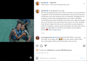 Ludmilla e Brunna Gonçalves (Foto: Reprodução) Ludmilla e Brunna Gonçalves (Foto: Reprodução)