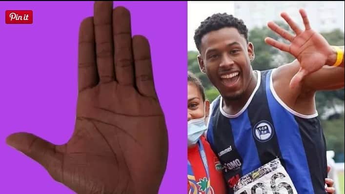 Mãos reveladas por Boninho fizeram os fãs associarem ao atleta (Foto: Reprodução / Internet) Mãos reveladas por Boninho fizeram os fãs associarem ao atleta (Foto: Reprodução / Internet)