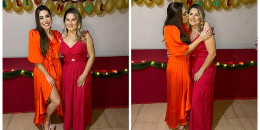 Naiara Azevedo ao lado da mãe, dona Iraci - Foto: Reprodução Naiara Azevedo ao lado da mãe, dona Iraci - Foto: Reprodução