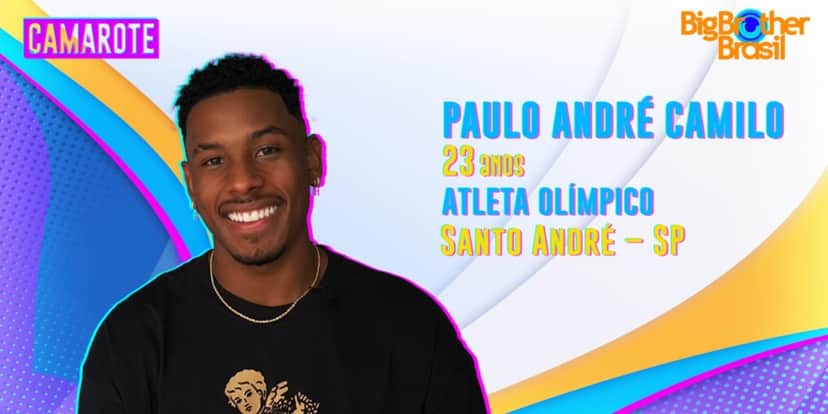 Paulo André Camilo faz parte do camarote do "BBB22" (Foto: Divulgação/TV Globo) Paulo André Camilo faz parte do camarote do "BBB22" (Foto: Divulgação/TV Globo)