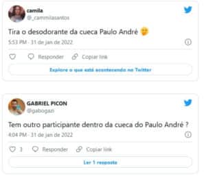 Web ficou em polvorosa (Foto: Reprodução / Twitter) Web ficou em polvorosa (Foto: Reprodução / Twitter)