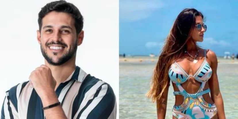 Rodrigo e ex-namorada, Júlia Blasi - Foto: Reprodução