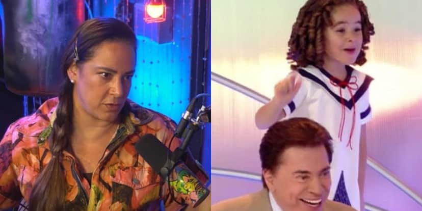 Silvia Abravanel no "Inteligência Ltda." e Mais Silva com Silvio Santos (Foto: Reprodução/YouTube/SBT) Silvia Abravanel no "Inteligência Ltda." e Mais Silva com Silvio Santos (Foto: Reprodução/YouTube/SBT)