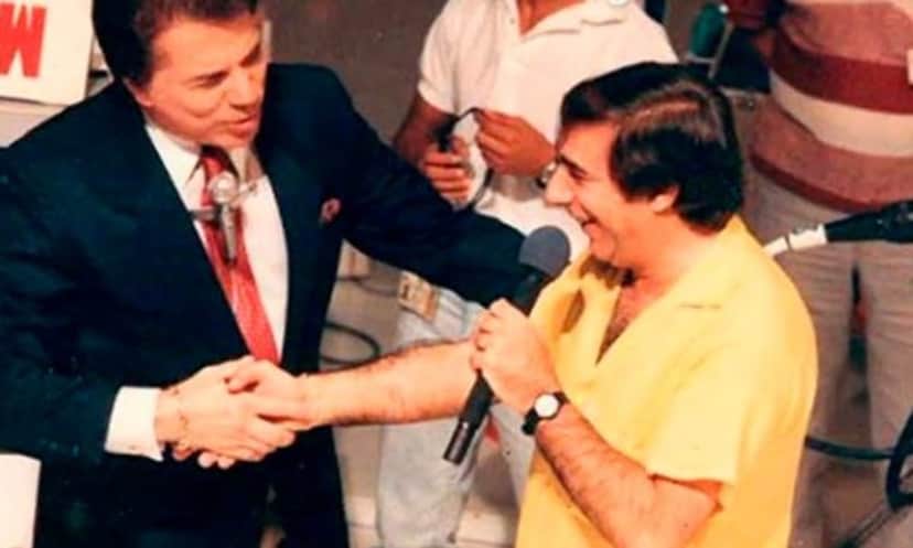 Silvio Santos e Lombardi (Foto: Reprodução/SBT) Silvio Santos e Lombardi (Foto: Reprodução/SBT)