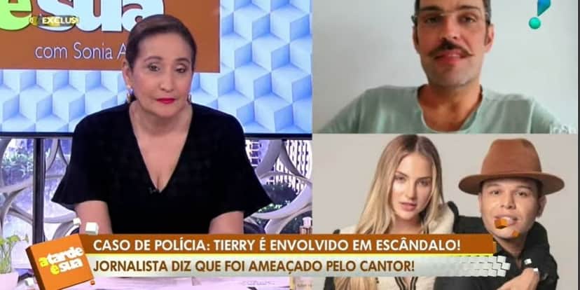 "Me desculpe, mas vou falar mesmo", Sonia Abrão recebe recado de jornalista na RedeTV! e explode: "Não é santo" "Me desculpe, mas vou falar mesmo", Sonia Abrão recebe recado de jornalista na RedeTV! e explode: "Não é santo"