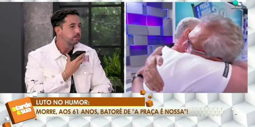 Carlos Alberto tem áudio exposto no A Tarde é Sua, chora e Sonia Abrão confirma dor: "Ele não tem condições" Carlos Alberto tem áudio exposto no A Tarde é Sua, chora e Sonia Abrão confirma dor: "Ele não tem condições"
