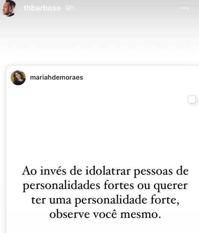 O Storie de Thiaguiho (Reprodução/ Instagram) O Storie de Thiaguiho (Reprodução/ Instagram)