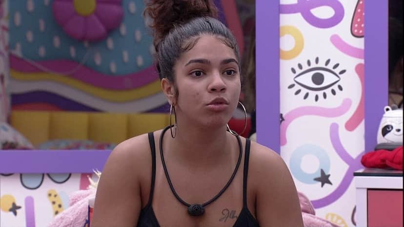 BBB22: Maria alfineta Arthur Aguiar (Foto: Reprodução)