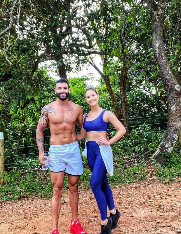Gusttavo Lima e sua esposa Andressa Suíta Gusttavo Lima e sua esposa Andressa Suíta