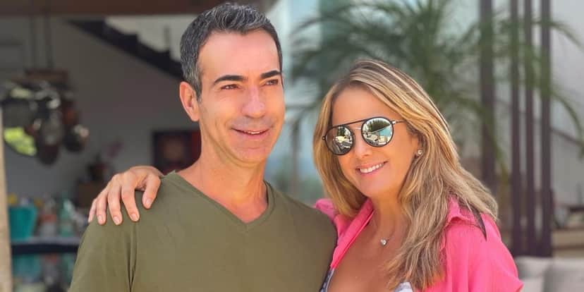 César Tralli e Ticiane Pinheiro César Tralli e Ticiane Pinheiro