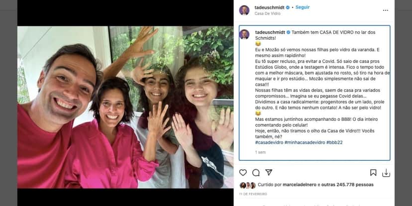 Tadeu Schmidt Tadeu Schmidt