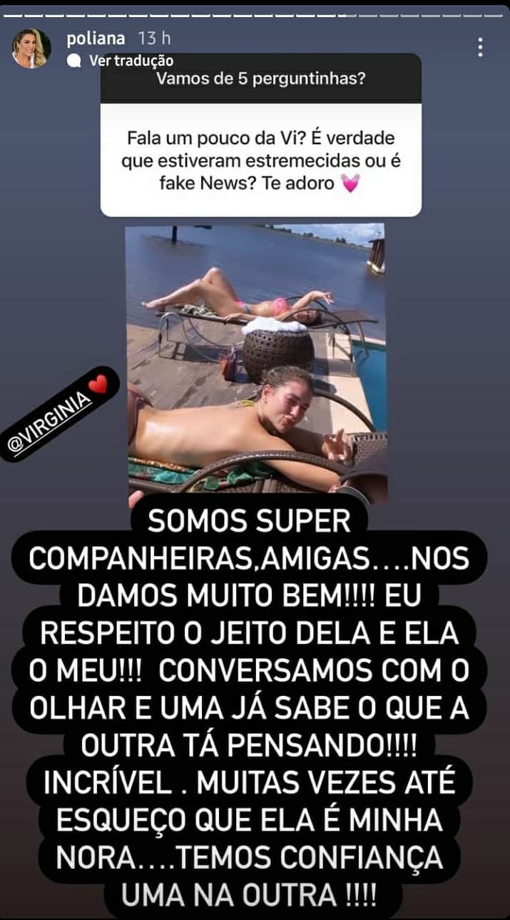 Publicação de Poliana Rocha (Foto: Reprodução/Instagram) Publicação de Poliana Rocha (Foto: Reprodução/Instagram)