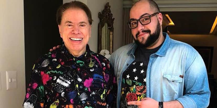 Silvio Santos ao lado de Tiago Abravanel (Foto: Divulgação) Silvio Santos ao lado de Tiago Abravanel (Foto: Divulgação)