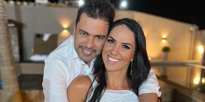 Zezé Di Camargo e Graciele Lacerda fazem anúncio sobre gravidez (Foto: Reprodução) Zezé Di Camargo e Graciele Lacerda fazem anúncio sobre gravidez (Foto: Reprodução)