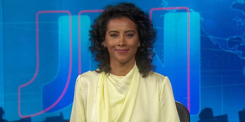 Aline Midlej pode substituir Renata Vasconcellos no "Jornal Nacional" (Foto: Reprodução/TV Globo) Aline Midlej pode substituir Renata Vasconcellos no "Jornal Nacional" (Foto: Reprodução/TV Globo)