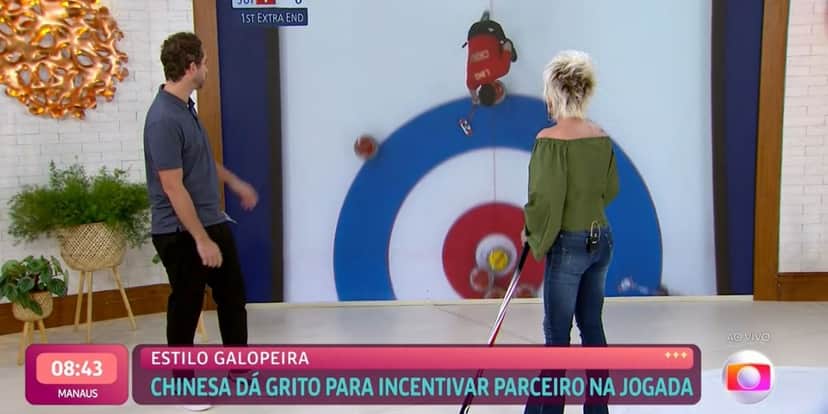 "Meu", Ana Maria faz declaração a jornalista no Mais Você, rapaz passa mal e assume: "Caiu minha pressão"