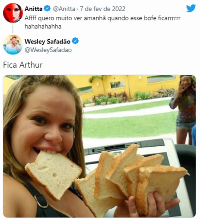 Wesley Safadão usa meme para revelar torcida (Reprodução/ Twitter) Wesley Safadão usa meme para revelar torcida (Reprodução/ Twitter)