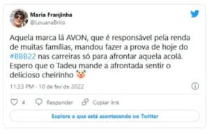 Web reagiu ao deboche de Tadeu para a equipe de Jade (Foto: Reprodução / Twitter) Web reagiu ao deboche de Tadeu para a equipe de Jade (Foto: Reprodução / Twitter)
