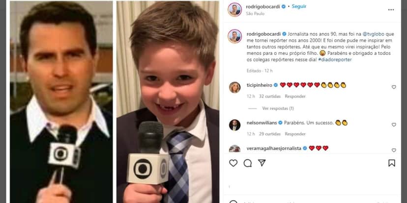 "Eu mesmo virei", Rodrigo Bocardi expõe o que viveu na Globo e confirma desfecho em canal: "Foi onde pude" "Eu mesmo virei", Rodrigo Bocardi expõe o que viveu na Globo e confirma desfecho em canal: "Foi onde pude"