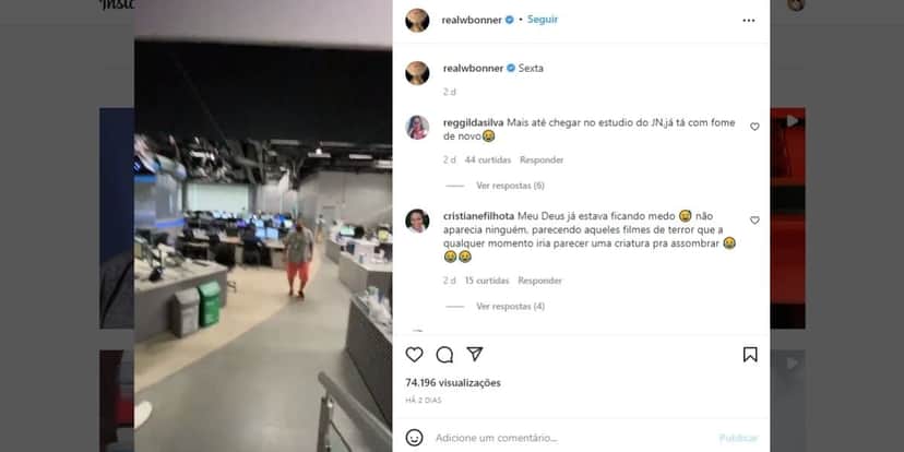 "Fiquei com medo", William Bonner denuncia o que vive em corredores da Globo e expõe Renata: "Filme de terror" "Fiquei com medo", William Bonner denuncia o que vive em corredores da Globo e expõe Renata: "Filme de terror"