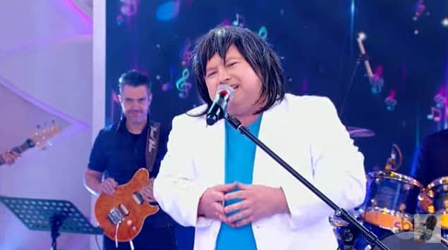 Gabrito Teves interpretou Roberto Carlos (Foto: Reprodução) Gabrito Teves interpretou Roberto Carlos (Foto: Reprodução)