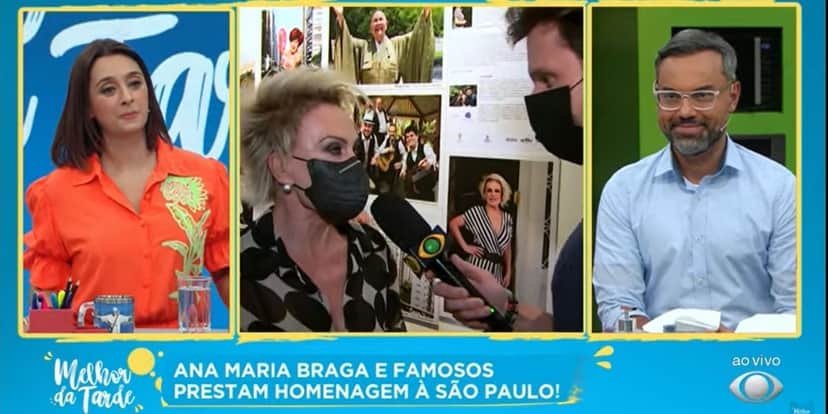 "Ela não gostou", Catia Fonseca expõe situação com Ana Maria na Band e assume: "Brava comigo" "Ela não gostou", Catia Fonseca expõe situação com Ana Maria na Band e assume: "Brava comigo"
