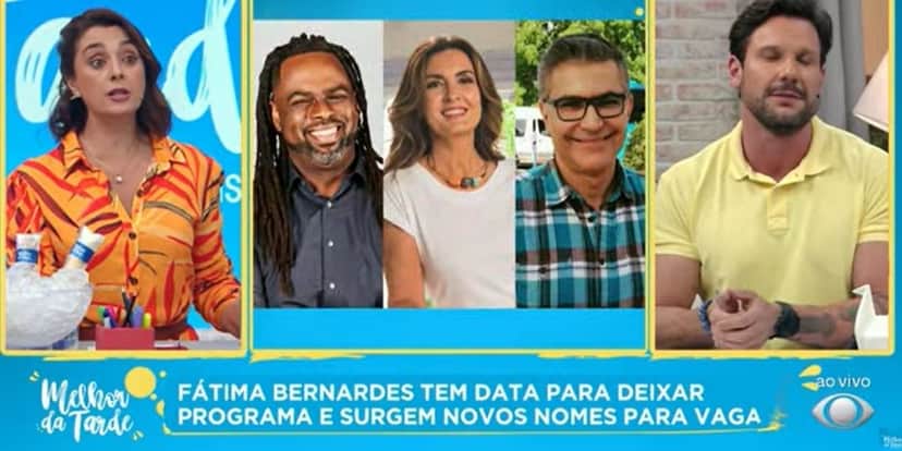 "Vou mandar um recado", Catia Fonseca expõe chefão da Globo no Melhor da Tarde e detona: "Não precisa me pagar" "Vou mandar um recado", Catia Fonseca expõe chefão da Globo no Melhor da Tarde e detona: "Não precisa me pagar"