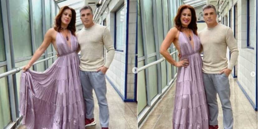 Claudia Raia e Jarbas Homem de Mello capricham no look para participar do Encontro (Foto: Reprodução/Instagram/Montagem) Claudia Raia e Jarbas Homem de Mello capricham no look para participar do Encontro (Foto: Reprodução/Instagram/Montagem)