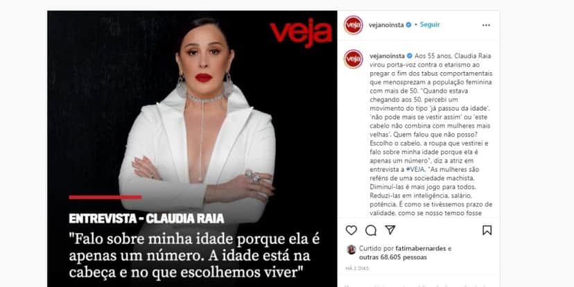 Claudia Raia explode ao expor gravidez aos 55 e escancara textão para provar: “A idade está na cabeça” Claudia Raia explode ao expor gravidez aos 55 e escancara textão para provar: “A idade está na cabeça”