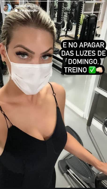 Renata Fan voltou a surpreender com seu recado (Foto: Reprodução) Renata Fan voltou a surpreender com seu recado (Foto: Reprodução)