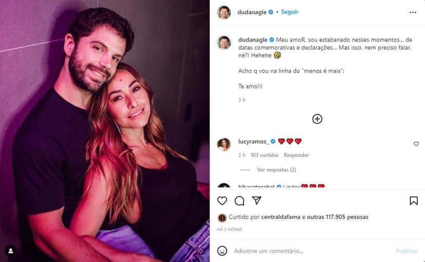 Compartilhamento de Duda Nagle com Sabrina Sato - Foto: Reprodução Compartilhamento de Duda Nagle com Sabrina Sato - Foto: Reprodução