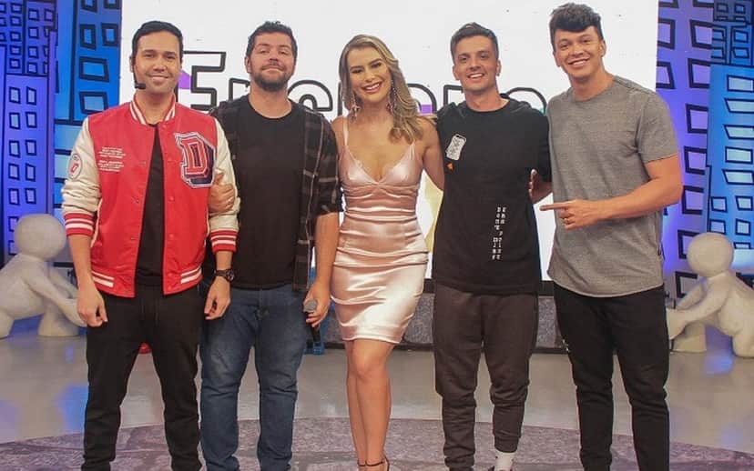 Quinteto do programa Encrenca em 2021 Quinteto do programa Encrenca em 2021