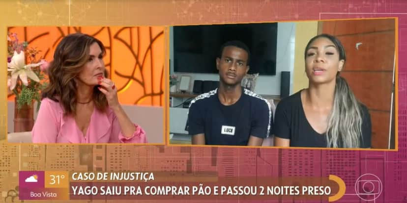 Fátima Bernardes conversou com o jovem Yago no "Encontro" (Foto: Reprodução/TV Globo) Fátima Bernardes conversou com o jovem Yago no "Encontro" (Foto: Reprodução/TV Globo)