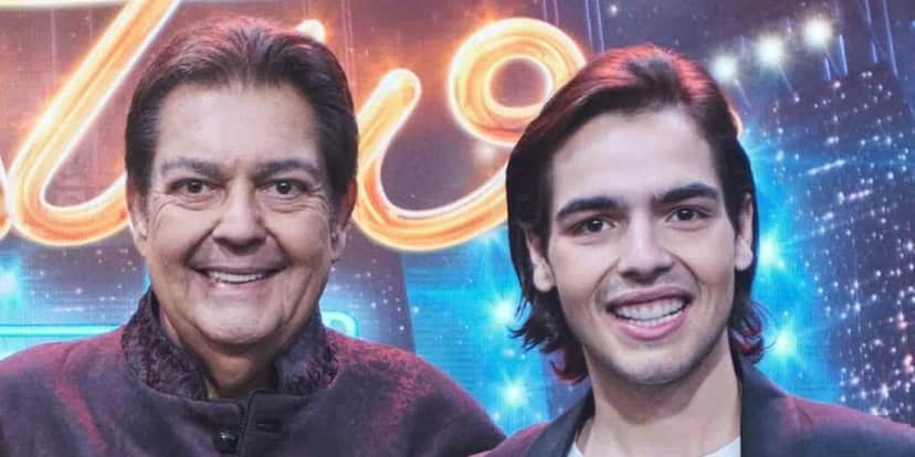 Faustão e o filho, João Guilherme Faustão e o filho, João Guilherme