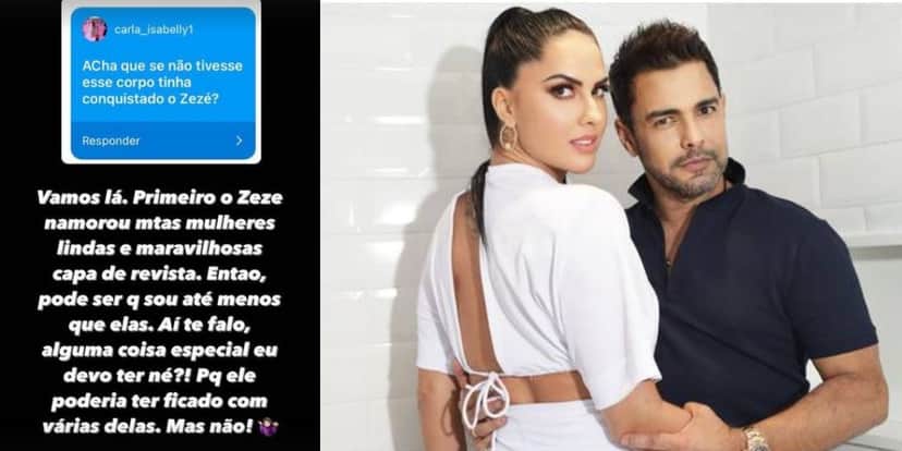 Graciele Lacerda fez revelação polêmica sobre Zezé Di Camargo (Foto: Reprodução/Instagram) Graciele Lacerda fez revelação polêmica sobre Zezé Di Camargo (Foto: Reprodução/Instagram)
