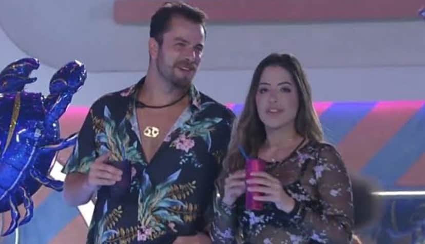 Gustavo Marsengo e Laís Caldas em festa no BBB22 (Reprodução/ TV Globo) Gustavo Marsengo e Laís Caldas em festa no BBB22 (Reprodução/ TV Globo)