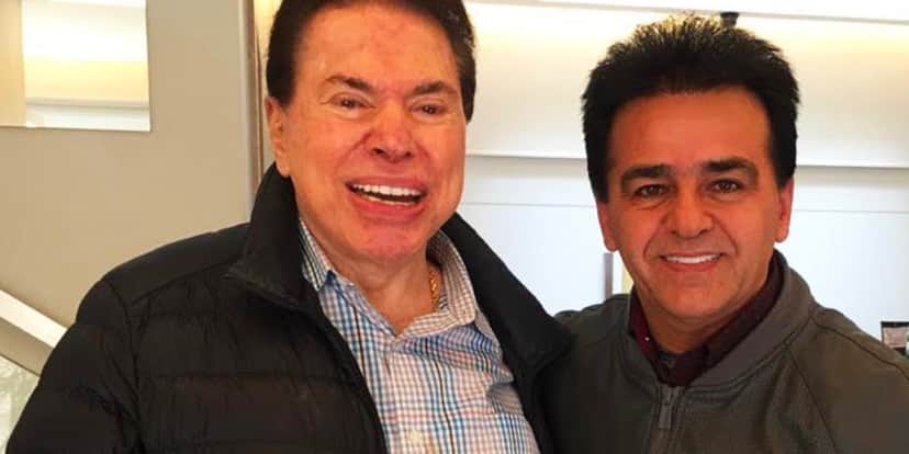 Herbeth de Souza ao lado de Silvio Santos (Foto: Reprodução) Herbeth de Souza ao lado de Silvio Santos (Foto: Reprodução)