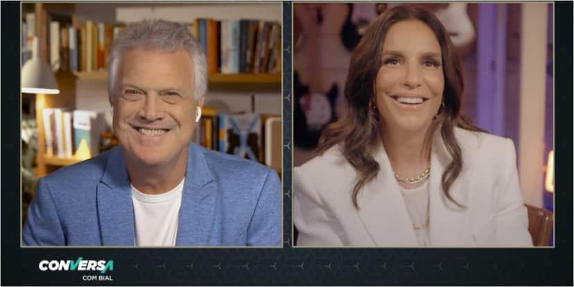 Ivete Sangalo no "Conversa Com Bial" (Foto: Reprodução/TV Globo) Ivete Sangalo no "Conversa Com Bial" (Foto: Reprodução/TV Globo)