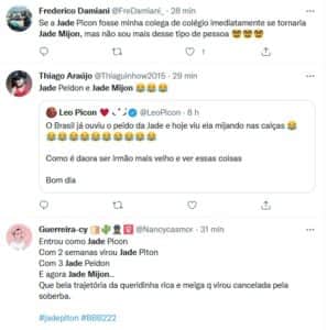 Sister não conseguiu se segurar na Prova do Líder e fez xixi nas calças (Foto: Reprodução / Twitter) Sister não conseguiu se segurar na Prova do Líder e fez xixi nas calças (Foto: Reprodução / Twitter)