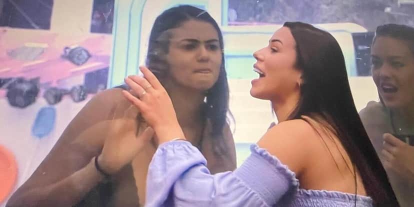 BBB22: Larissa e Eslovênia já se conheciam fora do reality (Foto: Reprodução) BBB22: Larissa e Eslovênia já se conheciam fora do reality (Foto: Reprodução)