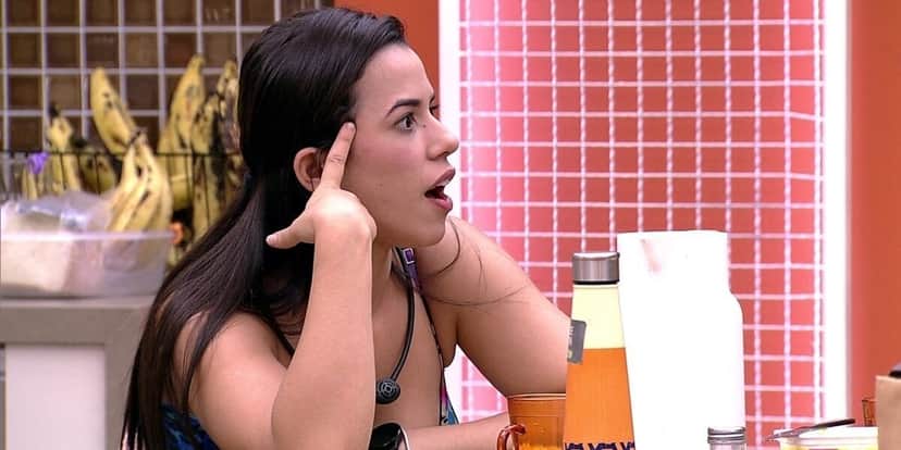 BBB22: Larissa arrisca jogo duplo e mente para sisters (Foto: Reprodução) BBB22: Larissa arrisca jogo duplo e mente para sisters (Foto: Reprodução)