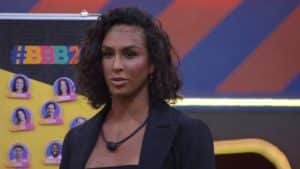 BBB22: Linn da Quebrada no Jogo da Discórdia de 28/2 (Foto: Reprodução / Globoplay) BBB22: Linn da Quebrada no Jogo da Discórdia de 28/2 (Foto: Reprodução / Globoplay)
