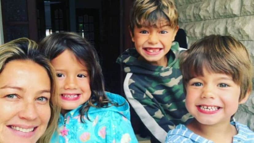 Luana Piovani e os filhos que tem com Pedro Scooby (Foto: Reprodução) Luana Piovani e os filhos que tem com Pedro Scooby (Foto: Reprodução)