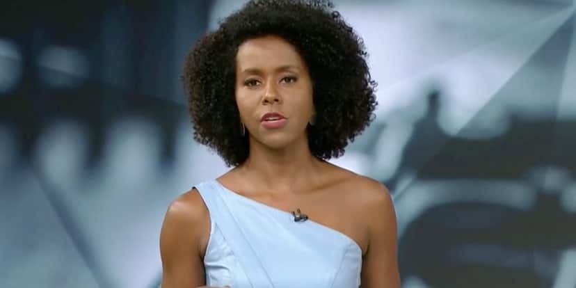 Maju Coutinho no comando do Fantástico (Foto: Reprodução) Maju Coutinho no comando do Fantástico (Foto: Reprodução)