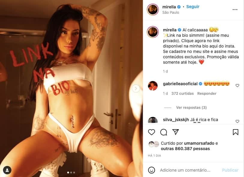 MC Mirella leva fãs à loucura - Reprodução MC Mirella leva fãs à loucura - Reprodução