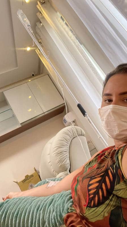 Patrícia Leitte é internada em Fortaleza (arquivo pessoal) Patrícia Leitte é internada em Fortaleza (arquivo pessoal)