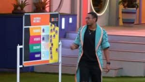 BBB22: Paulo André no Jogo da Discórdia de 28/2 (Foto: Reprodução / Globoplay) BBB22: Paulo André no Jogo da Discórdia de 28/2 (Foto: Reprodução / Globoplay)