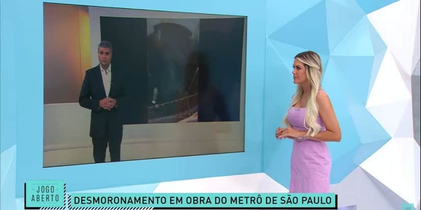 "Algo tão inesperado", Renata Fan interrompe Jogo Aberto às pressas e anuncia acidente na Band: "Bem complicado" "Algo tão inesperado", Renata Fan interrompe Jogo Aberto às pressas e anuncia acidente na Band: "Bem complicado"