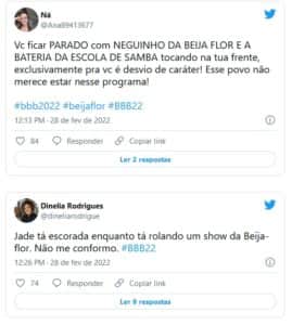 Internautas reagiram ao desânimo dos brothers do BBB22 com a festa de Carnaval (Foto: Reprodução / Globoplay) Internautas reagiram ao desânimo dos brothers do BBB22 com a festa de Carnaval (Foto: Reprodução / Globoplay)
